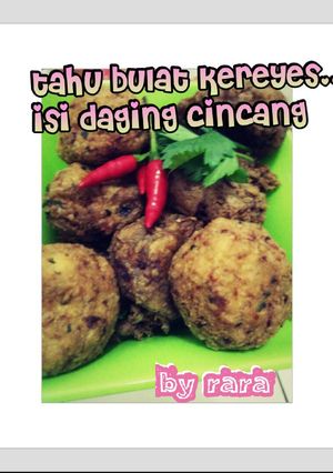 Foto resep Tahu bulat bola bola daging cincang