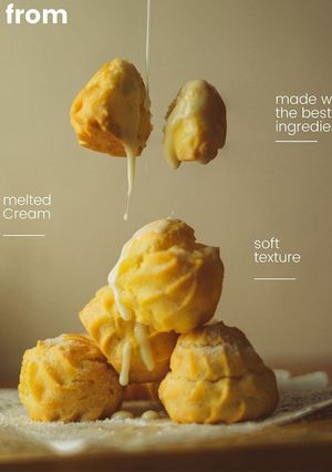 Foto resep Choux Pastry (soes) kopong kokoh ekonomis rasa vanilla