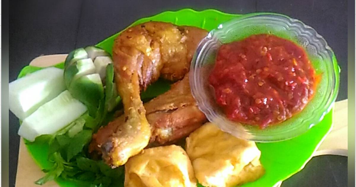 Resep Ayam Penyet Oleh Bunda Yunni💞 Cookpad