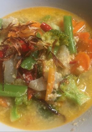 Foto resep Capcay wortel bakso