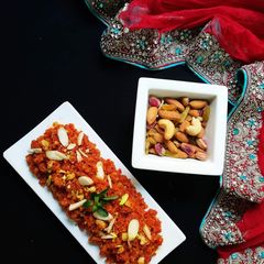 A picture of Gajar ka Halwa.