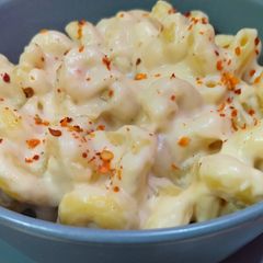 A picture of Cheese Pasta.