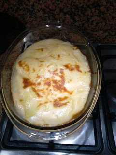 Una foto de Papas a la crema