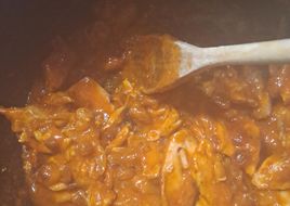 Poulet aux tomates et raisins secs (Cookeo)