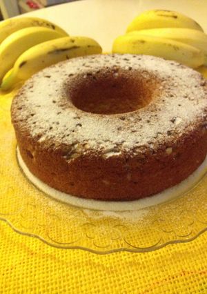 Una foto de Bizcocho de plátano