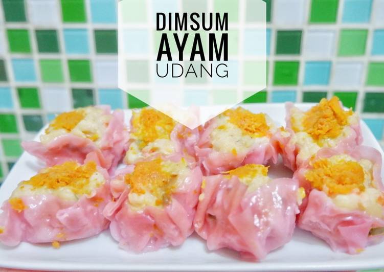 Bagaimana Menyiapkan Dimsum siomay ayam udang super praktis yang Menggugah Selera