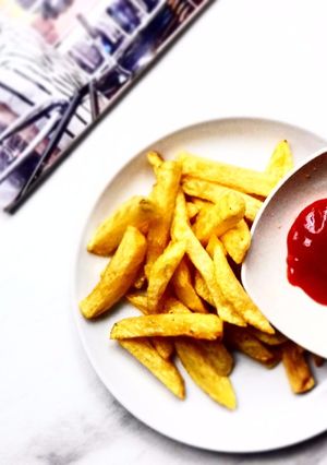 Foto resep Simple Fried Potato