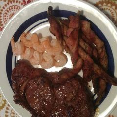 A picture of Bacon Wrapped Asparagus.
