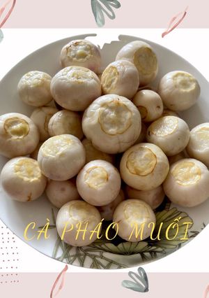 Hình của món Cà pháo muối.