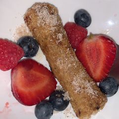 A picture of French toast roll.