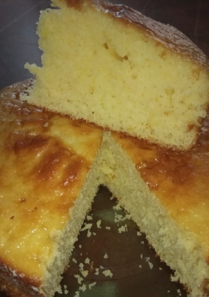 Una foto de Torta de naranja fácil🍊