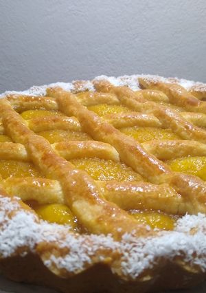 Una foto de Pastafrola de batata