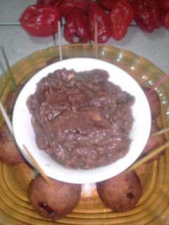 Una foto de Salsa para pasapalos