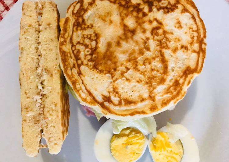 Recipe of Super Quick Homemade Pancakes 🥞 with ❤️