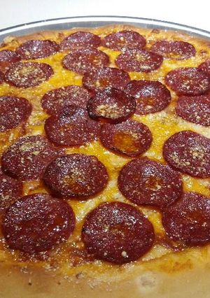 A picture of Pepperoni pizza.