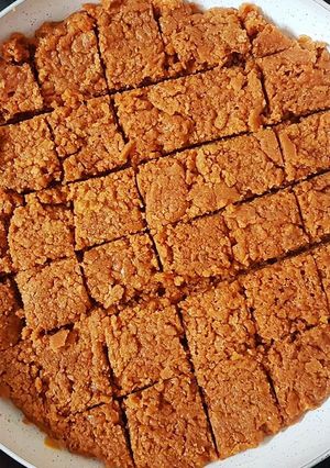 A picture of Mysore Pak.
