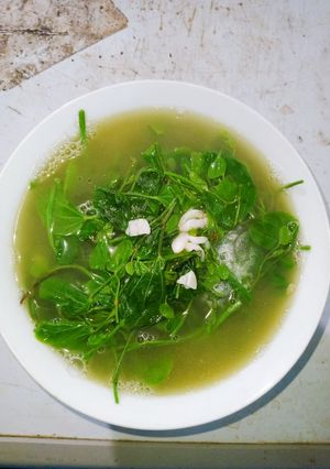 Hình của món Canh rau bướm.