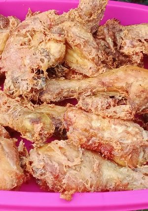 Foto resep Ayam goreng balut telur