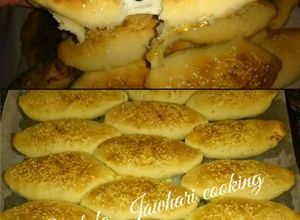 صورة لوصفة فطائر تركية رائعة بالجبنة بعجينة حريرية من سلافة😍