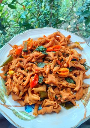 Foto resep Oseng Usus Pedas