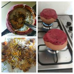 A picture of Shahi veg biryani.