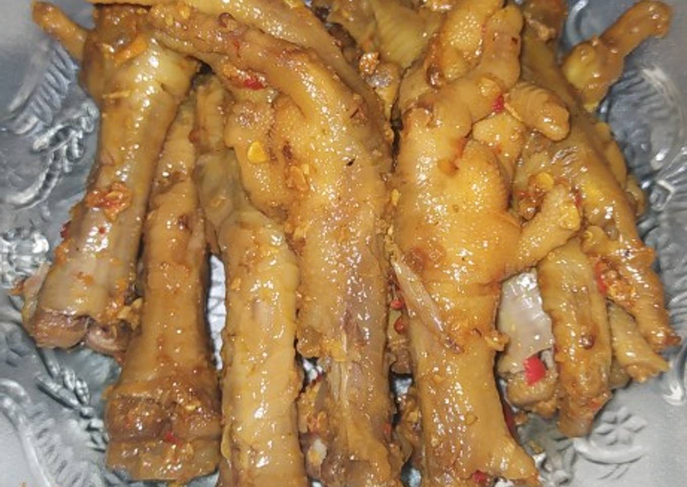 Rica Rica ceker ayam presto