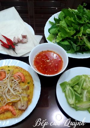 Hình của món Bánh xèo.