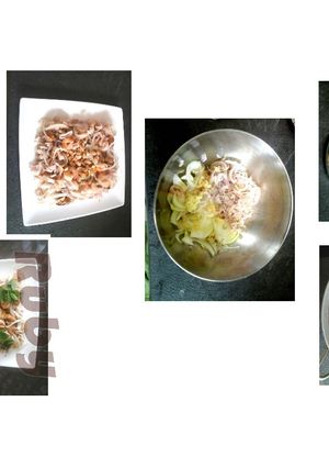 Hình của món Gỏi Hải Sản.