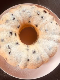 Áfonyás kuglóf recept fotója