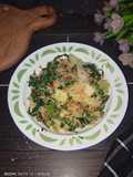 Urap Lembayung Sawi Putih