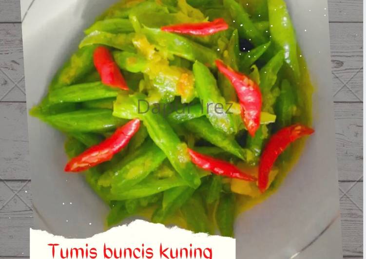 Tumis buncis kuning