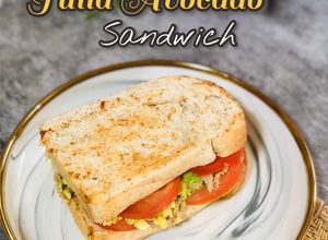 Gambar Tuna Avocado Sandwich [Eat Clean]