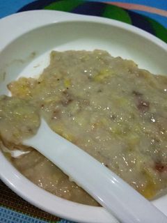 Foto resep Mpasi 9+ oats kurma pisang strawberi keju