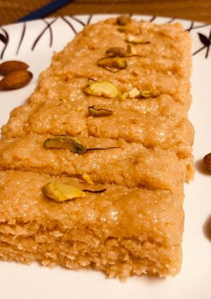 A picture of Milk cake.