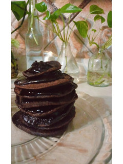 عکسی از دستور پنکیک شکلاتی🍫