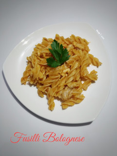Foto resep Fusilli Bolognese