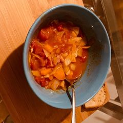 A picture of Sunshine Minestrone.