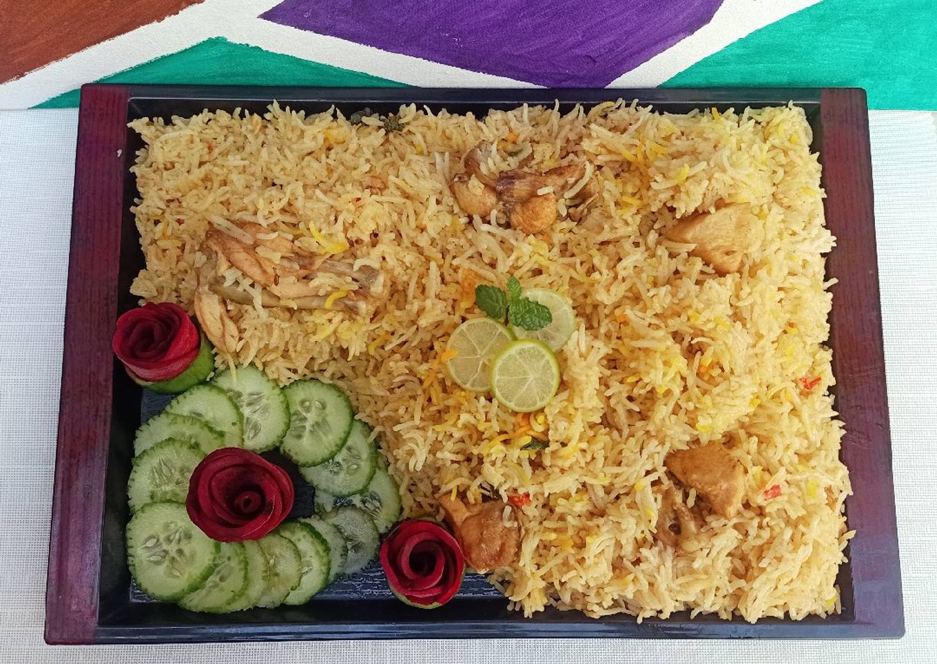 Chicken Pualo Biryani 😋😍