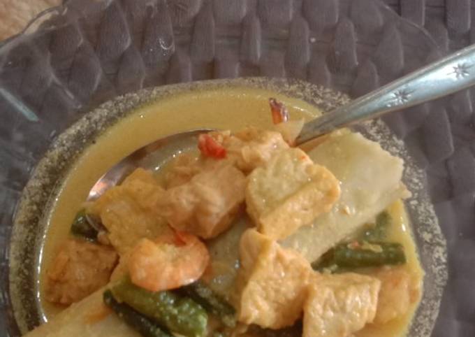 Anti Ribet, Membuat Tahu sayur kuah santan Farah Quinn