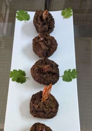 A picture of Prawn lolipop.
