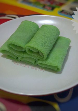 Foto resep Dadar Gulung Isi Unti Kelapa (Tanpa Telur) #SeninSemangat