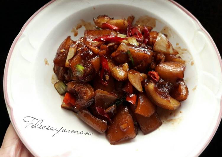 Resep Pork with soy sauce (non Halal) Anti Gagal