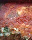 Pastel de Canelones de Espinaca Deconstruidos