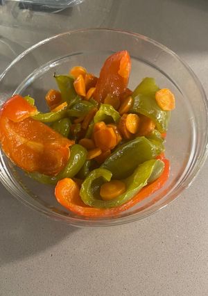 Una foto de Pimientos asados en MCC