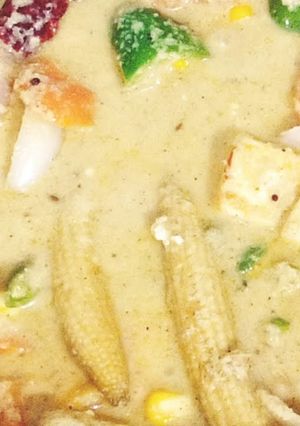 A picture of Indian Style Thai Curry Recipe.
