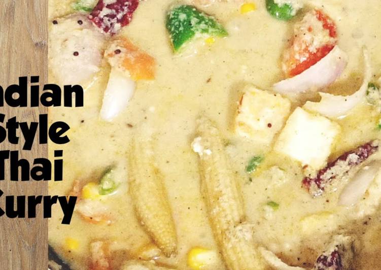 Get Lunch of Indian Style Thai Curry Recipe