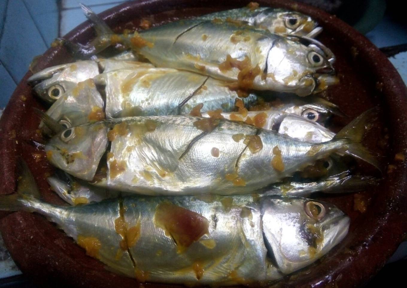 Ikan kembung goreng bumbu