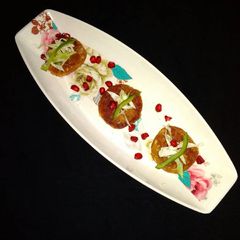 A picture of Bottle gaurd soya kabab.