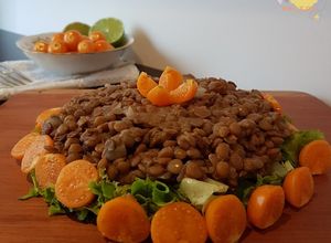 Foto principal de Ensalada templada de Lentejas y Uchuvas!!!
