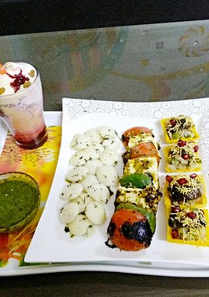 A picture of Chatpata Platter.